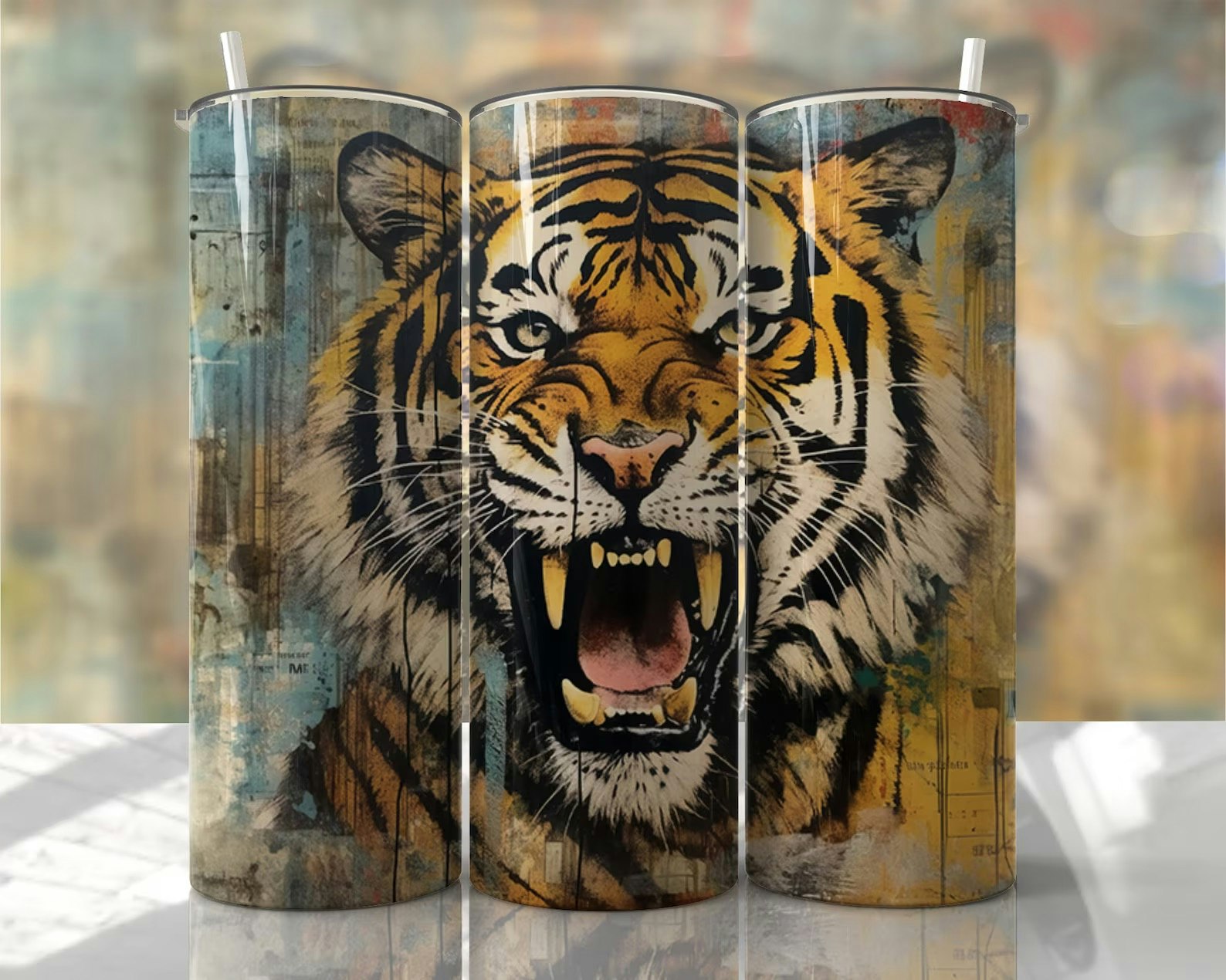 Tumblermugg Tiger