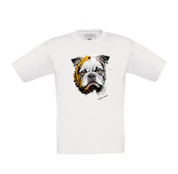 T-shirt med Bulldog #2