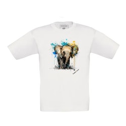 T-shirt med Elefant