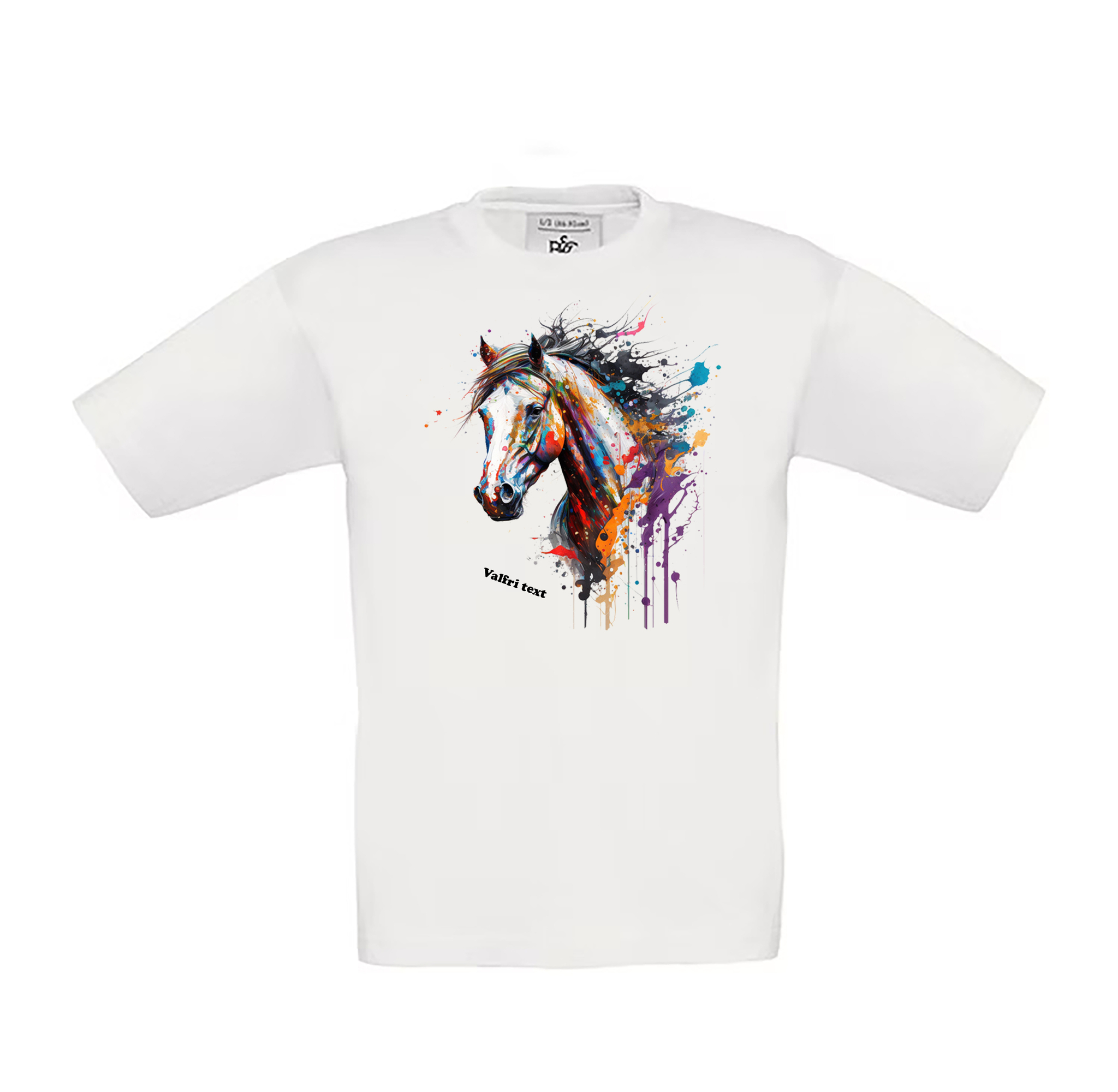 T-shirt med Häst