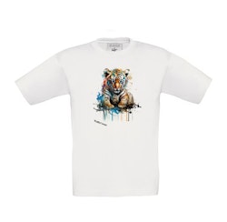 T-shirt med Tigerunge
