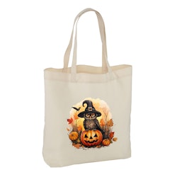 Halloween Tygkasse Stor bred botten #1