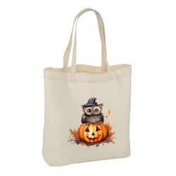 Halloween Tygkasse Stor bred botten #7
