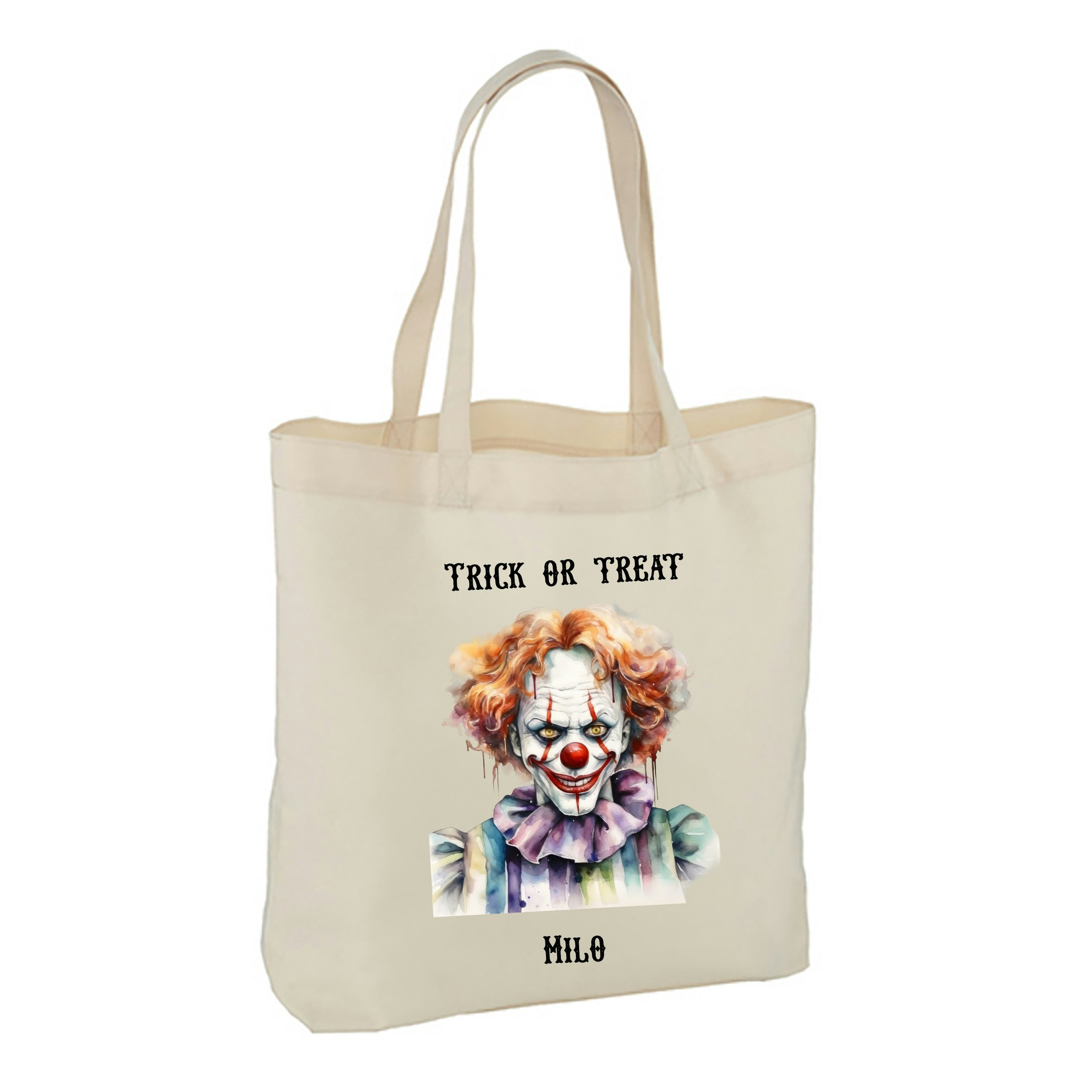 Halloween Tygkasse Stor bred botten #20