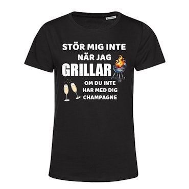 T-tröja Grillar Champagne