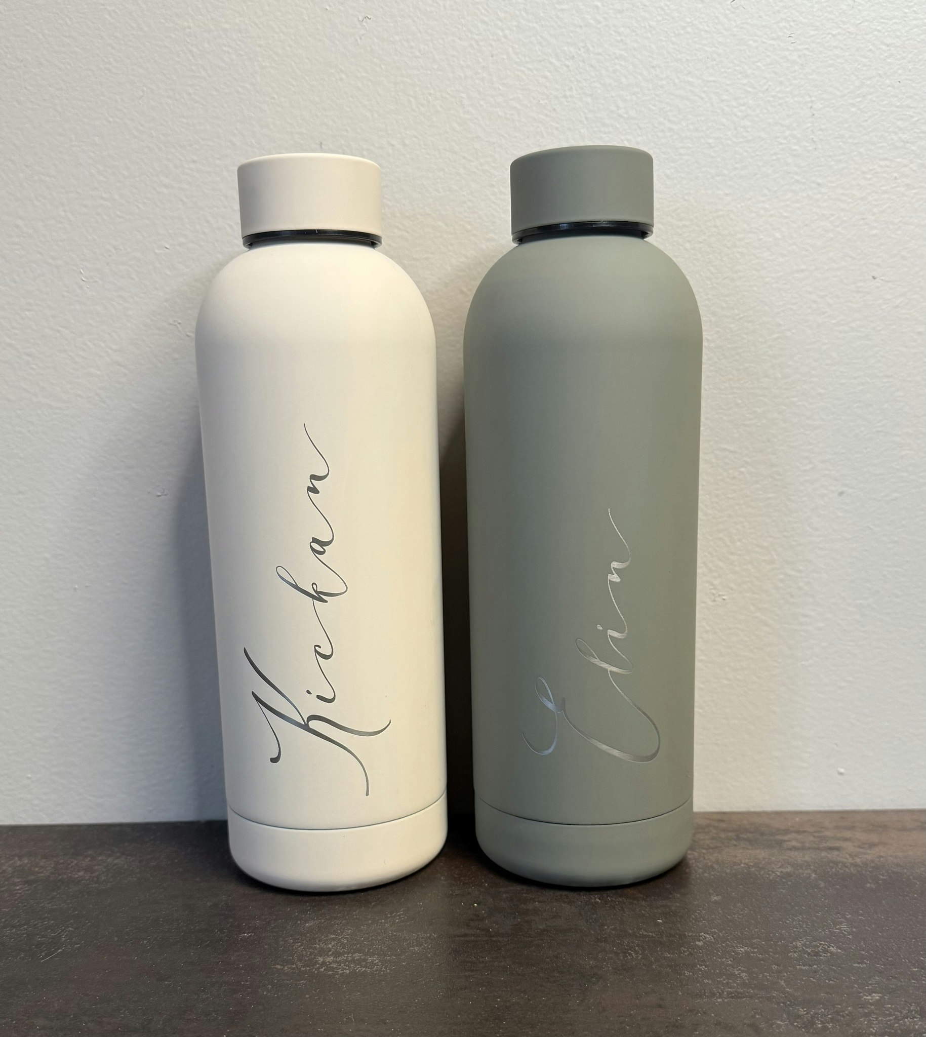Personlig vattenflaska med namn – 500 ml