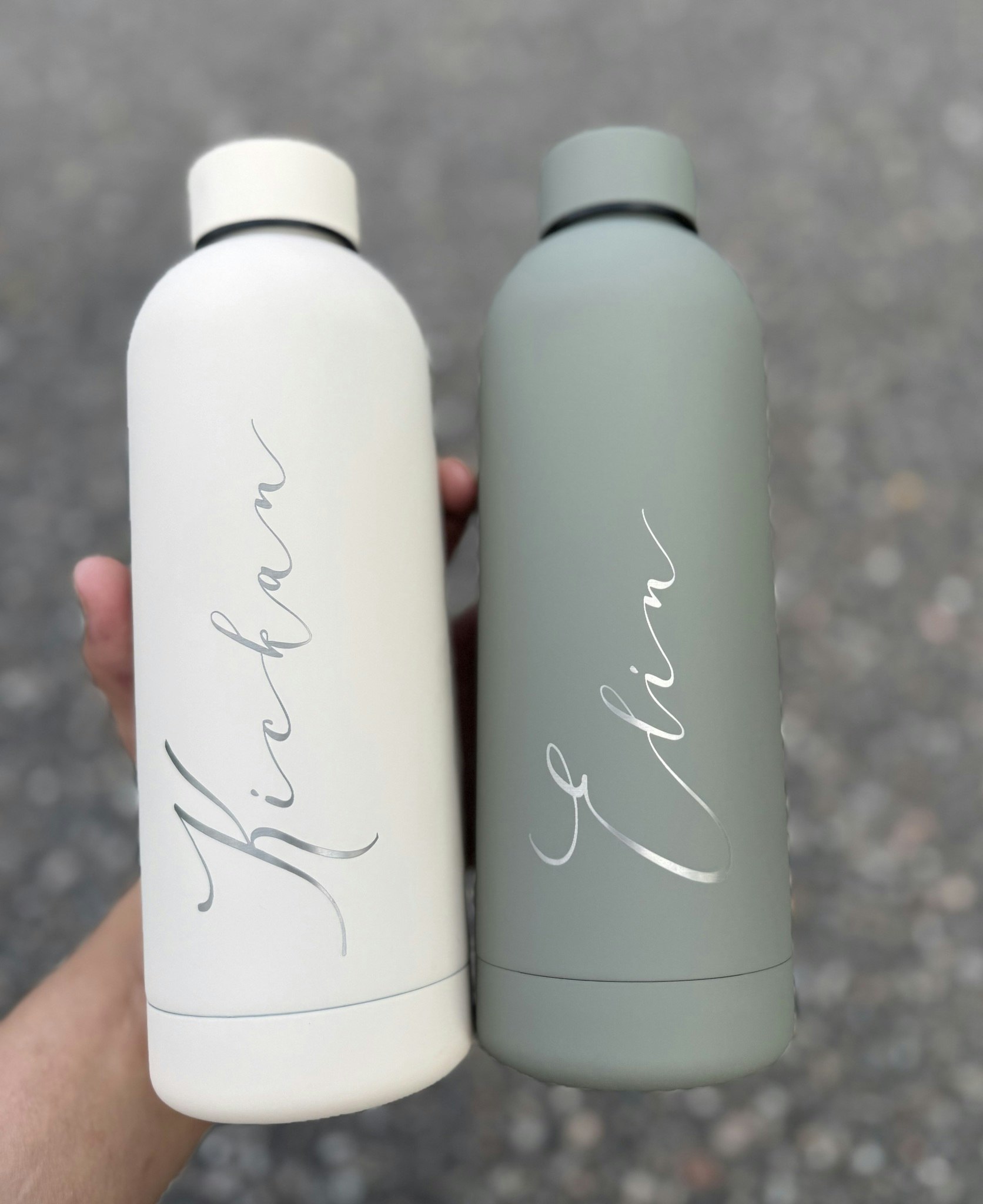 Personlig vattenflaska med namn – 500 ml