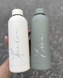 Personlig vattenflaska med namn – 500 ml