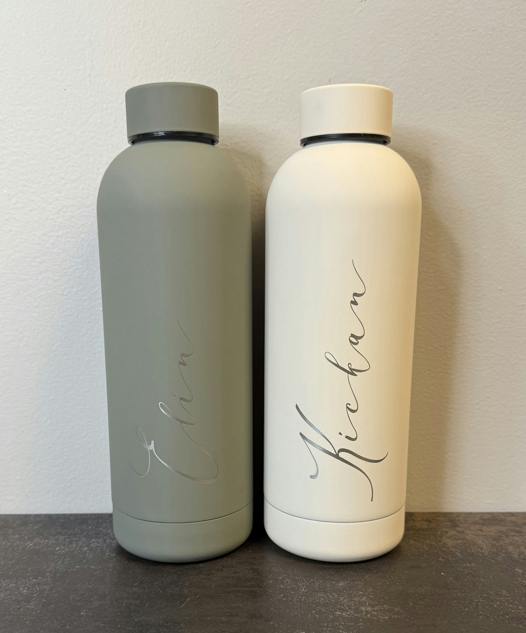 Personlig vattenflaska med namn – 500 ml