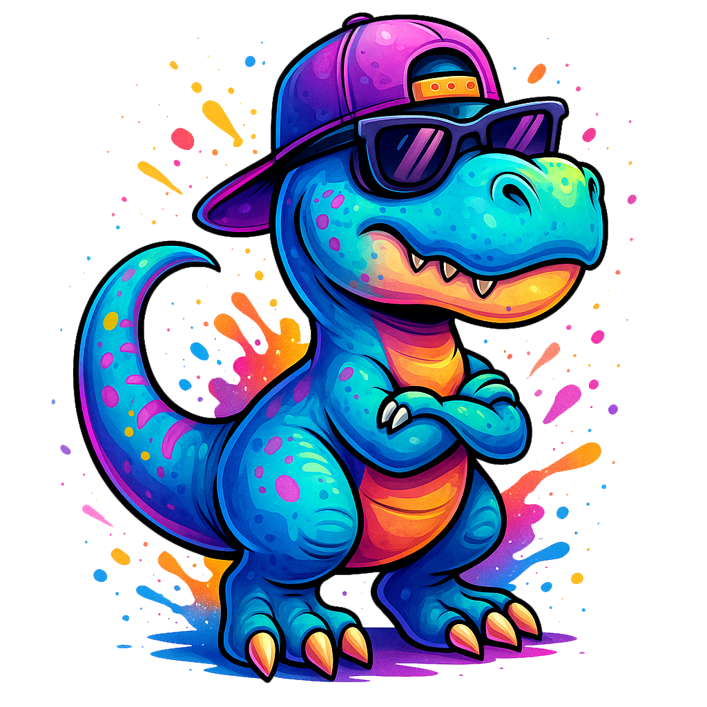 Dinosaurie till tyg