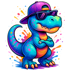 Dinosaurie till tyg
