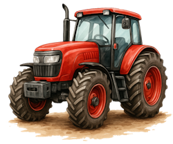 Traktor till tyg