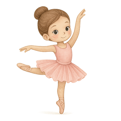 Ballerina till tyg