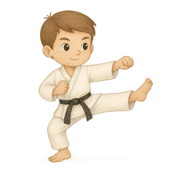 Karate till tyg