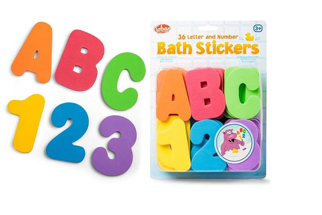 Bath Stickers ABC