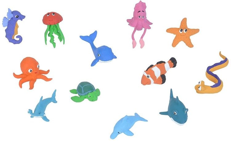 Havsdjur Figurpaket