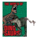 Dagbok med lås - Dinosaurier