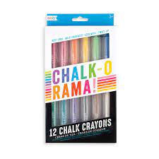 12 Chalk-O-Rama kritor till många ytor