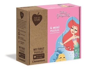 Pussel Prinsessa (4st mini pussel)