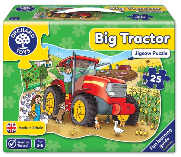 Pussel-Stor Traktor