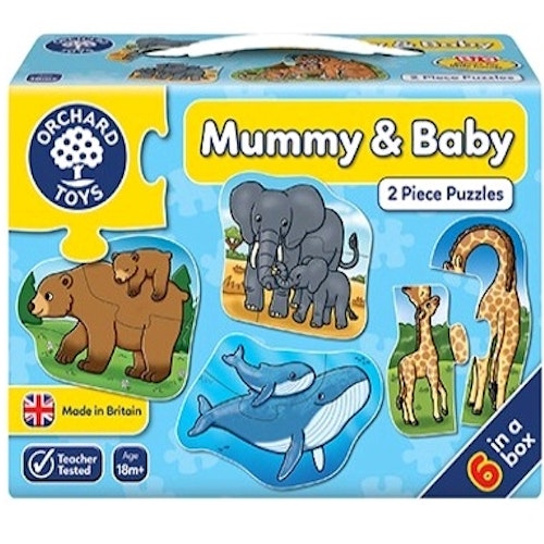 Pussel- Mammut & Barn