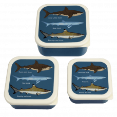 Matlådor - 3pack Hajar