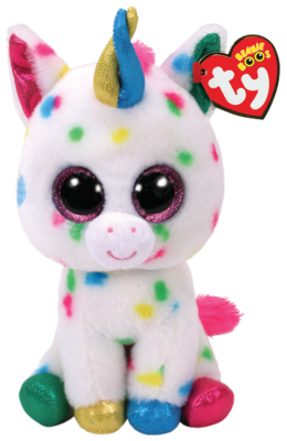 TY Beanie Boo Regular - HARMIONE - unicorn