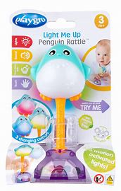 Playgro Light Me Up Penguin Rattle 3m+