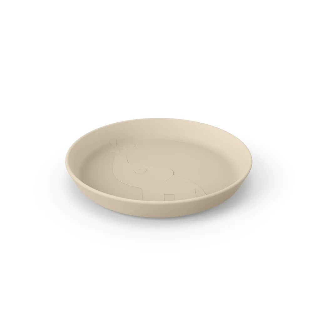 Kiddish Plate Elphee Beige - Donebydeer