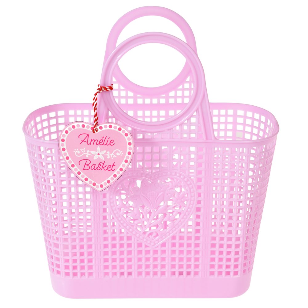 Väska Basket Rosa