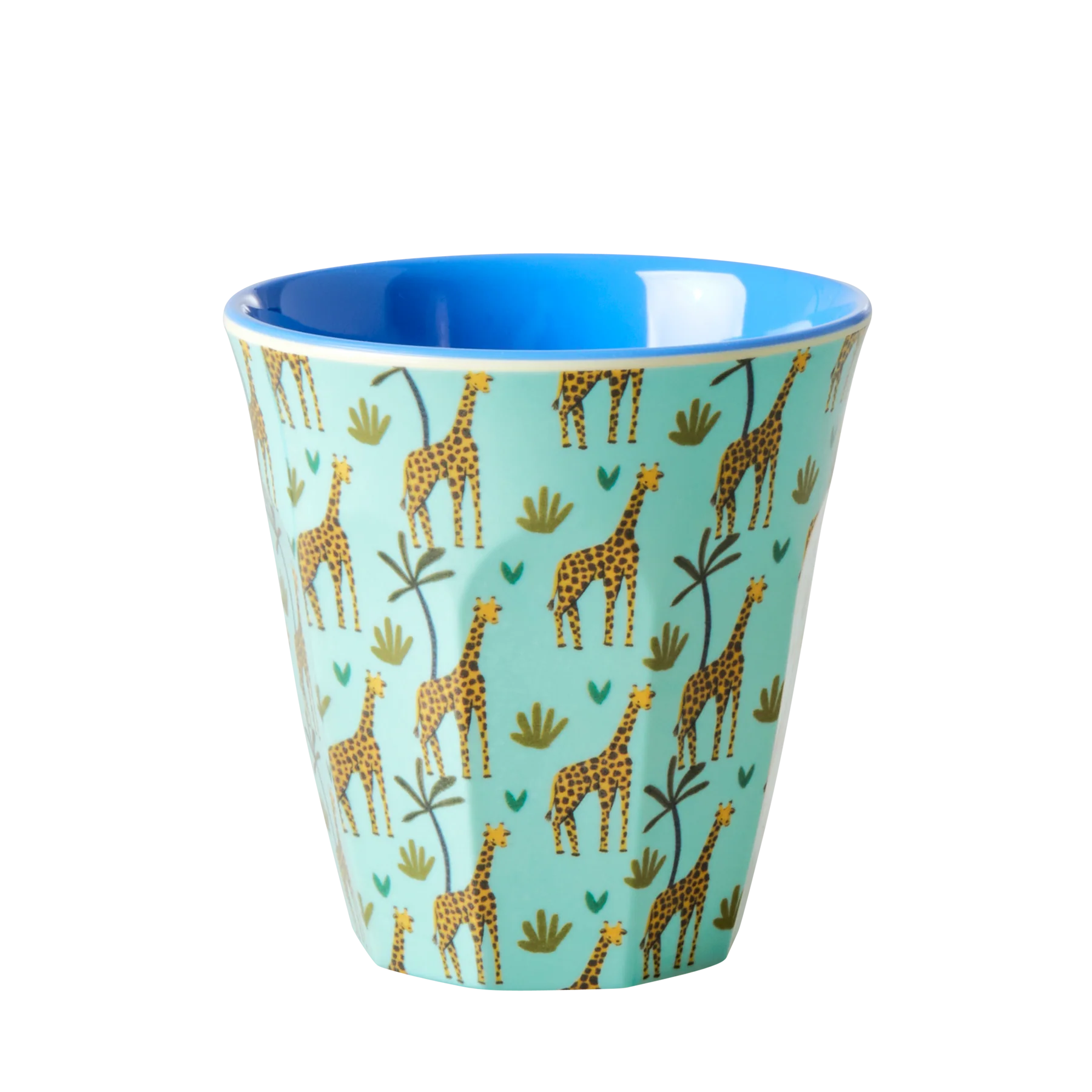 Rice Mugg Melamin S (Blue Giraffe)