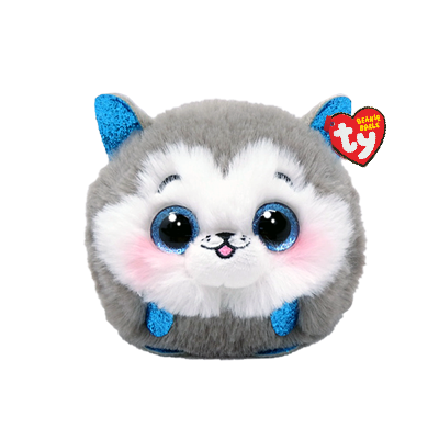 TY Puffies Beanie Balls - SLUSH - husky ball