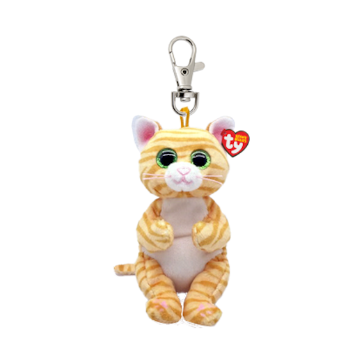 TY Beanie Bellies MANGO - gold cat clip