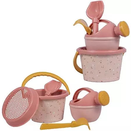 Strandset 5 Delar Rosa Little Dutch