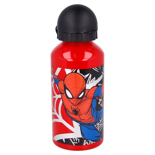 Aluminiumflaska 400ml - Spiderman