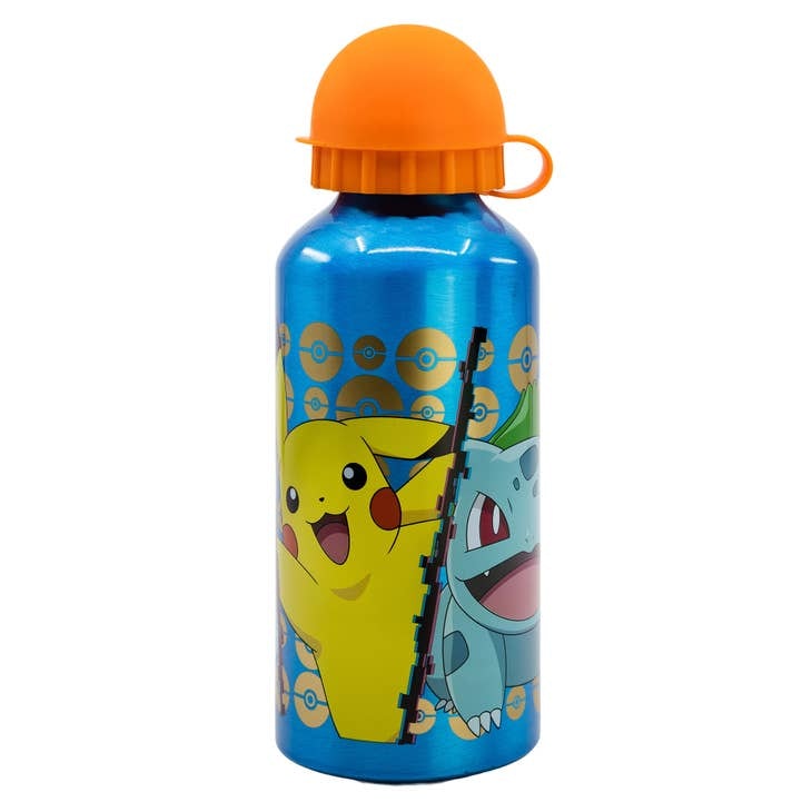 Aluminiumflaska 400ml droppsäker - Pokemon