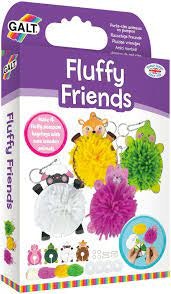 Pyssel Fluffy Friends garn DIY - Galt