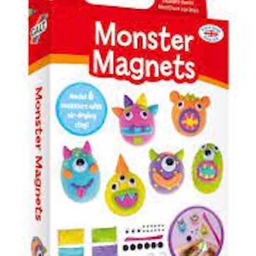 Pyssel Monster Magnets lera DIY - Galt
