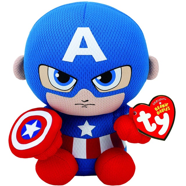 Captain America Gosedjur Marvel Ty