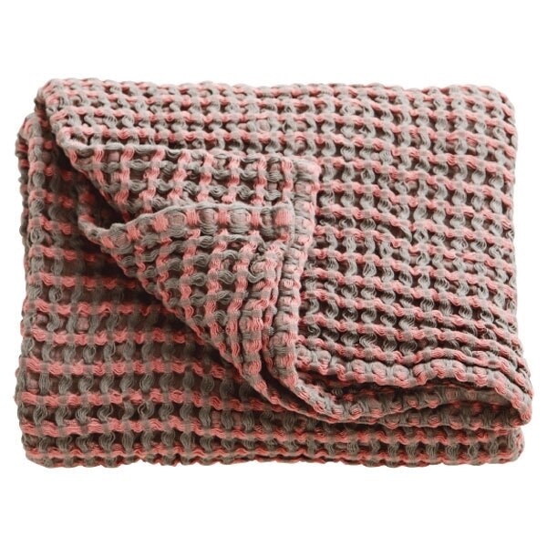 Babyfilt Uno Rosa/Grå - Rätt Start