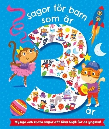 Sagor för barn som är 3 år- Bok