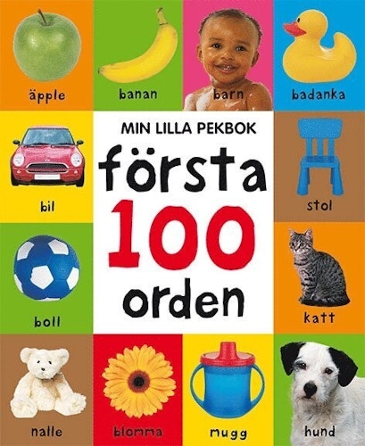 Min lilla pekbok första 100 order - Bok