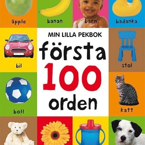 Min lilla pekbok första 100 order - Bok