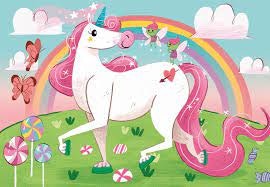 Pussel Unicorn Enhörning  104st -Clementoni