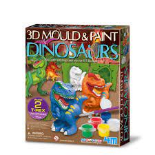 Mould & Paint / Dino Dinosaurier