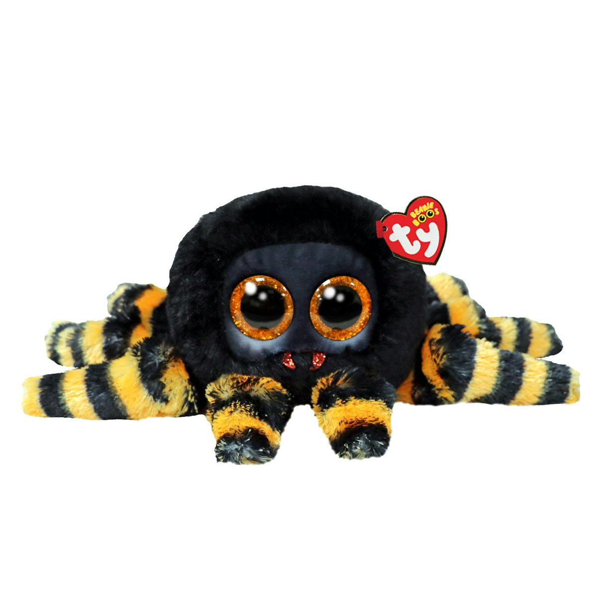 TY Beanie Boo Regular - CHARLOTTE - black spider