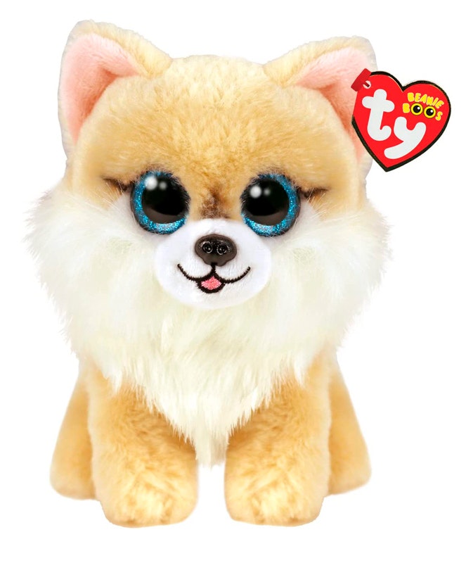 TY Beanie Boo Regular - HONEYCOMB - tan dog