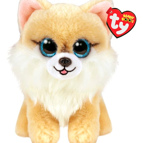 TY Beanie Boo Regular - HONEYCOMB - tan dog