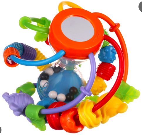 Playgro - Skallra Böjbar Boll - Spegel