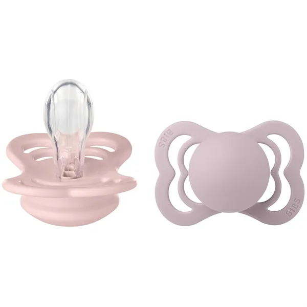 Nappar 2-pack Blossom/Dusky Lilac - Bibs Supreme stl2